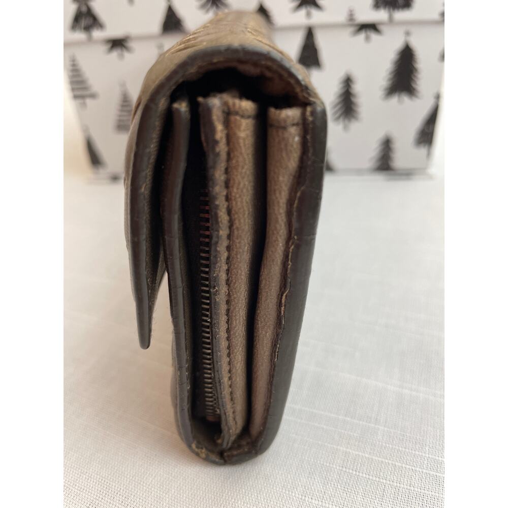 BOTTEGA VENETA RARE Intrecciato Long Wallet COA Pre-loved - Picture 12 of 14